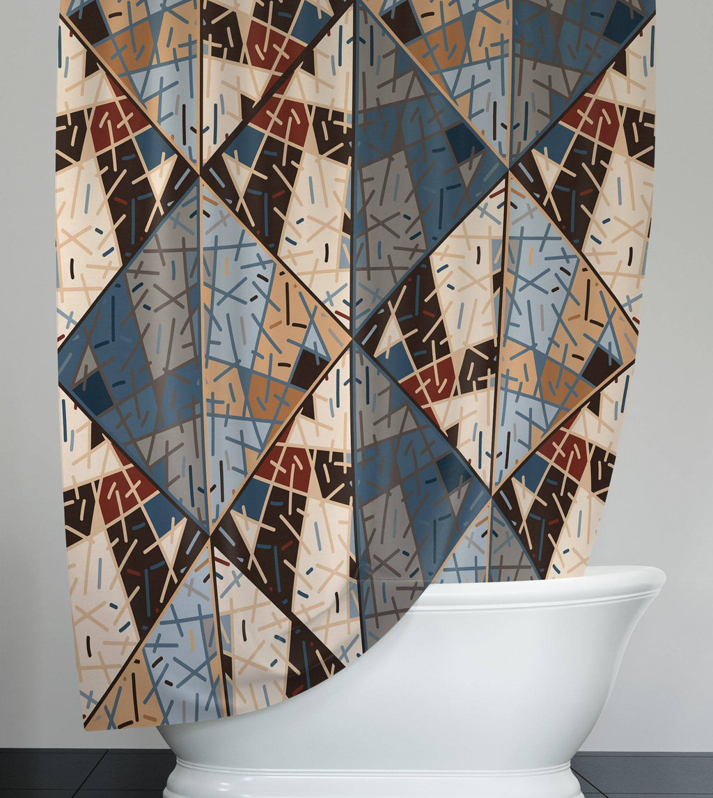 Rustic Cabin Cottage Shower Curtain - Deja Blue Studios