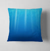 Nautical Blue Gradient Ocean Throw Pillow - Deja Blue Studios