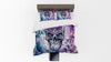 Watercolor Skull Comforter or Duvet Cover | Twin, Queen, King Size - Deja Blue Studios