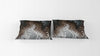 Dark Chocolate Abstract Lines Comforter or Duvet Cover - Deja Blue Studios