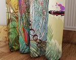 Boho Watercolor Dragonfly Window Curtains - Deja Blue Studios