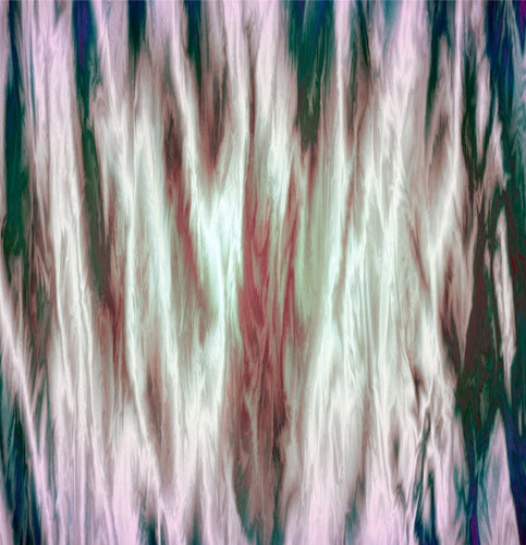 Abstract Pink Boho Sunset