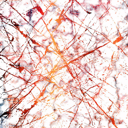 Fiery Marble Veins