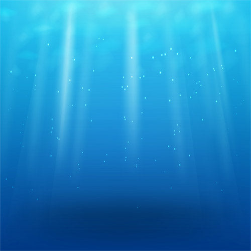 Blue Underwater Light Gradient Pattern