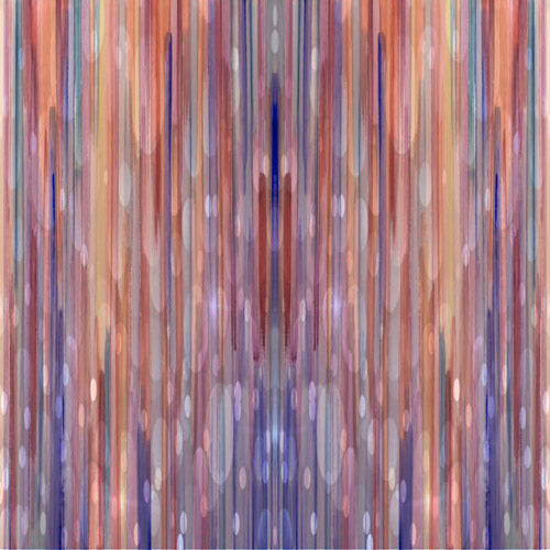 Purple Vertical Watercolor Stripe Pattern