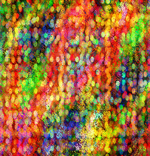 Multicolor Confetti Abstract Texture Pattern