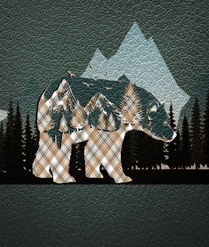 Beige Mountain Bear Wilderness Landscape