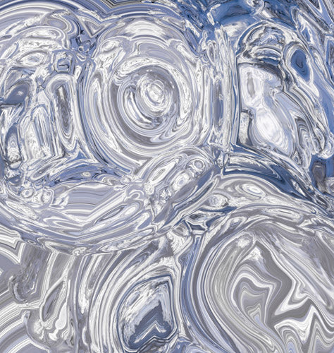 Gray Marble Swirl Texture Pattern