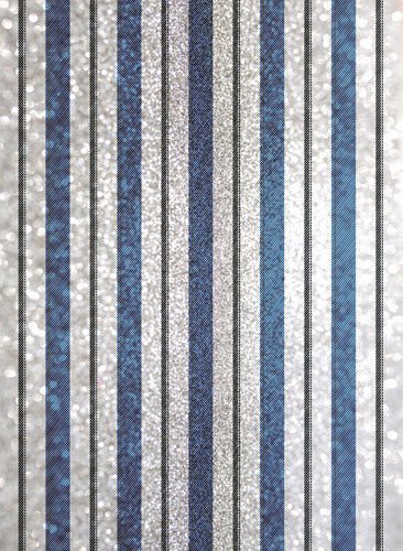 Blue and Gray Vertical Stripe Pattern