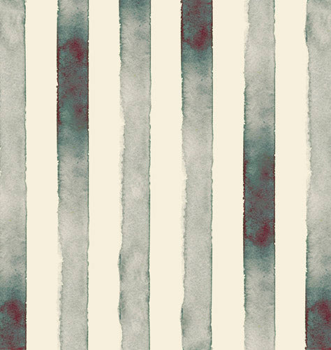 Neutral Vertical Stripe Stone Wash