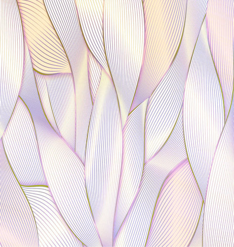 Soft Purple Feather Layered Abstract Pattern