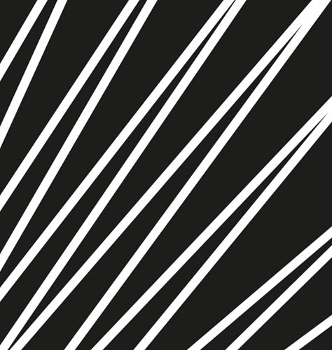 Black and White Diagonal Stripe Pattern