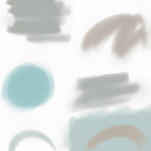 Minimalist Abstract Shape Pattern