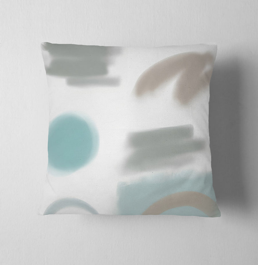 Minimalist Abstract Shape Pattern Throw Pillow Cover