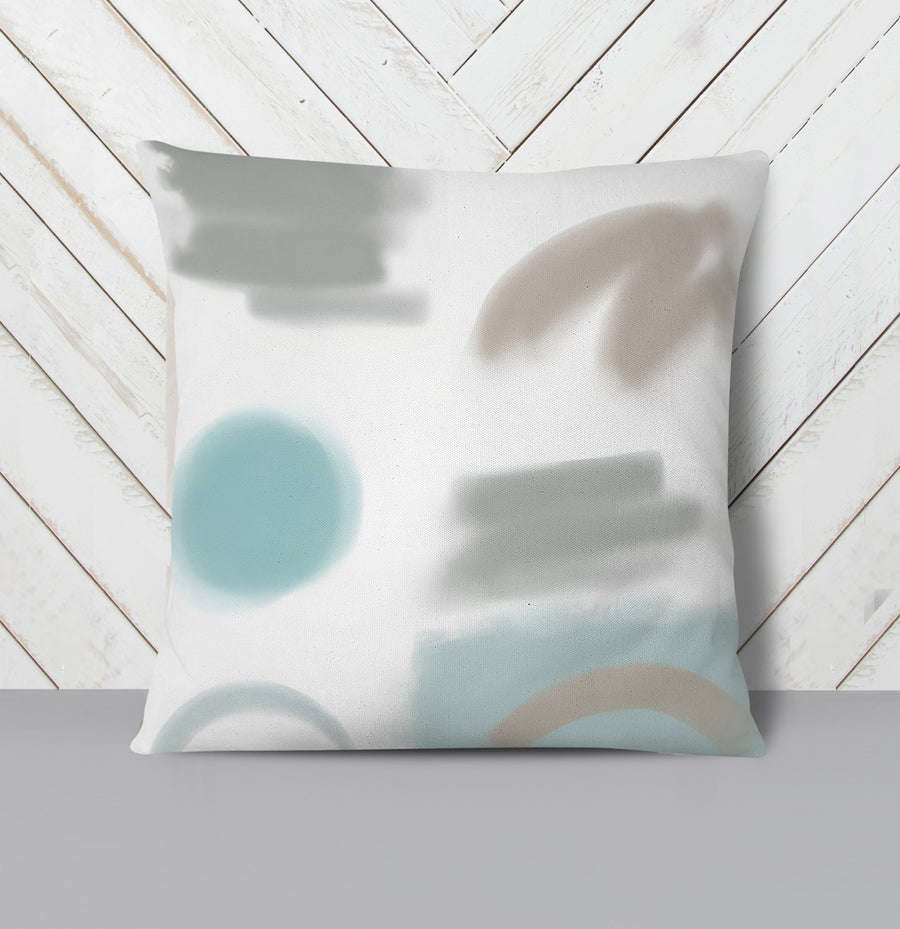 Minimalist Abstract Shape Pattern Throw Pillow Cover