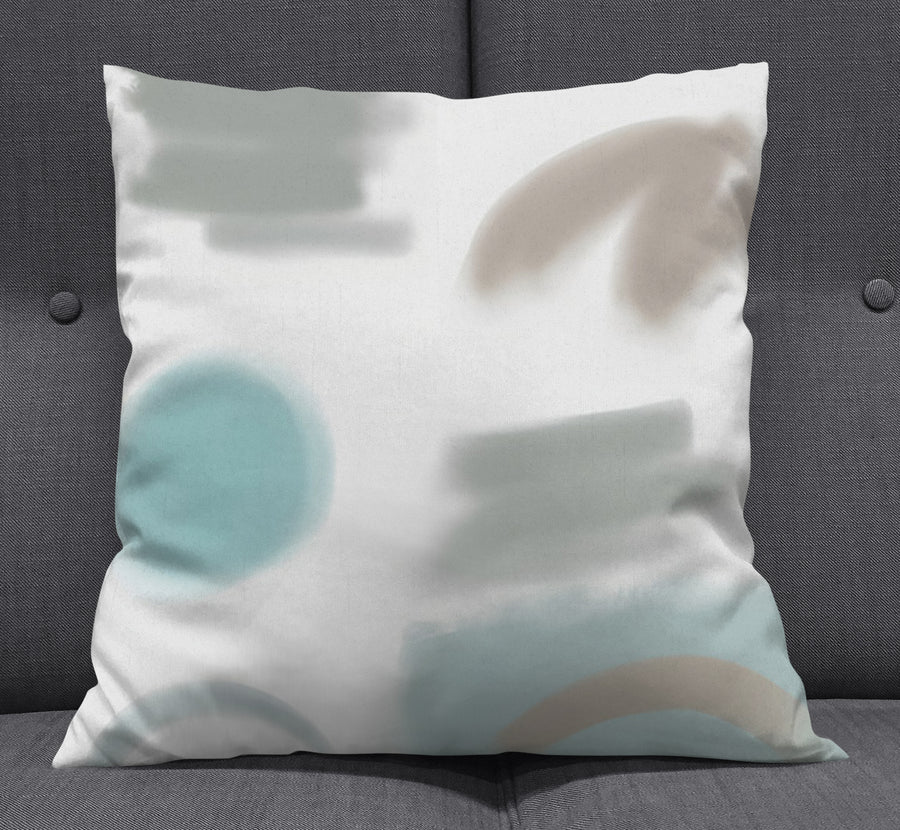Minimalist Abstract Shape Pattern Throw Pillow Cover
