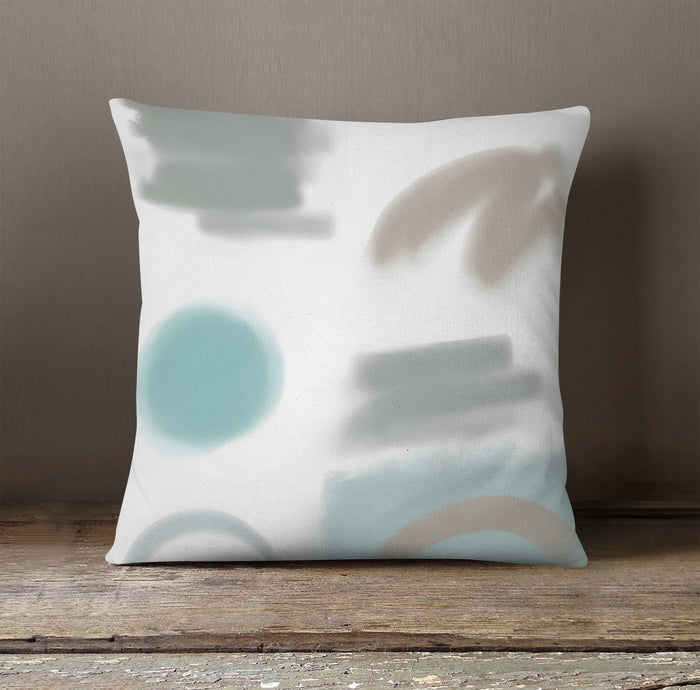 Minimalist Abstract Shape Pattern Throw Pillow Cover