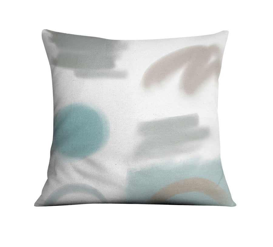 Minimalist Abstract Shape Pattern Throw Pillow Cover