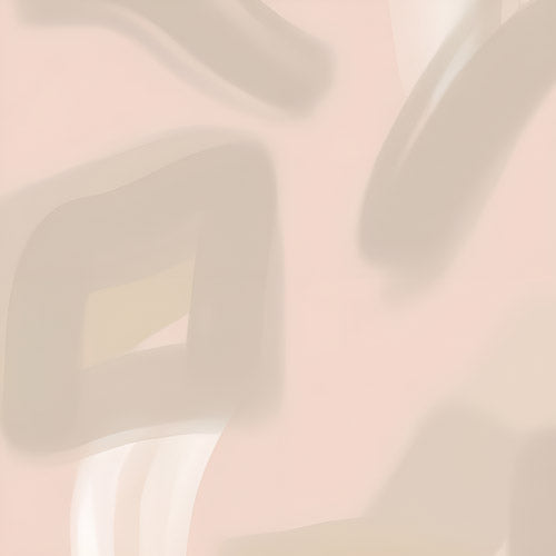 Soft Pink Abstract Shape Pattern