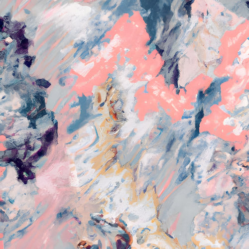 Soft Pink and Blue Abstract Texture Pattern