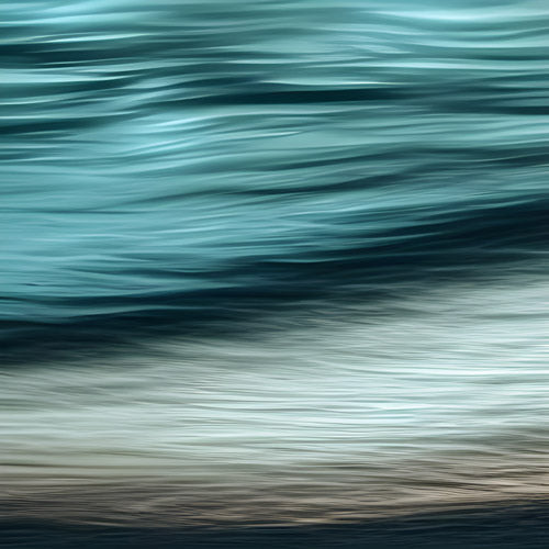 Teal Ocean Surface Texture Pattern