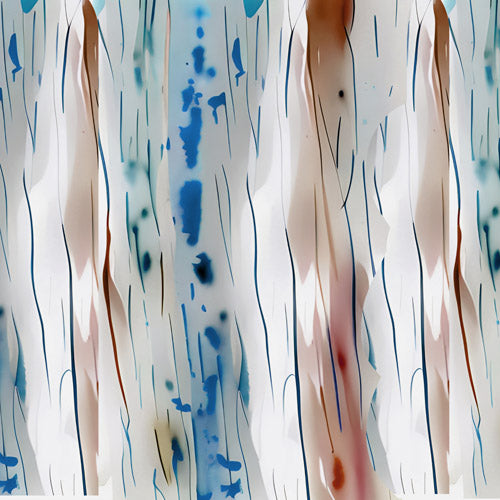 Beige and Blue Marble Texture Pattern