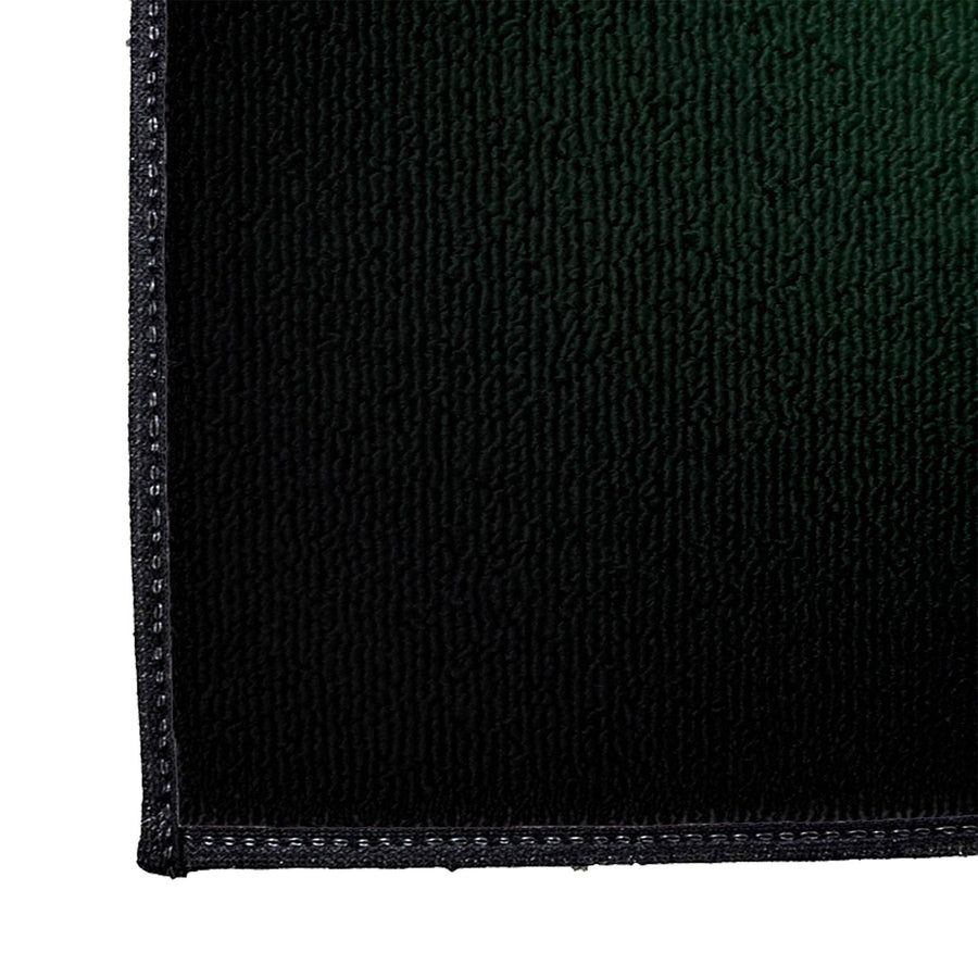 Black and Green Gradient Dragonfly Door Mat - Deja Blue Studios