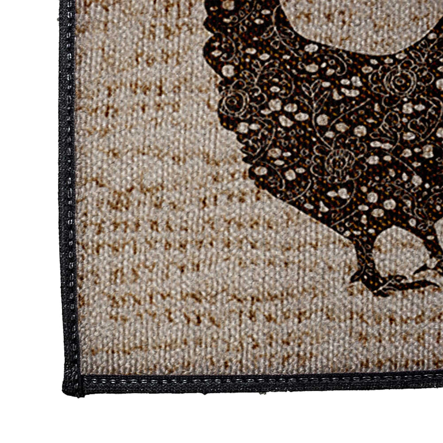 Rustic Chicken Farmhouse Door Rug | Front Doormat - Deja Blue Studios