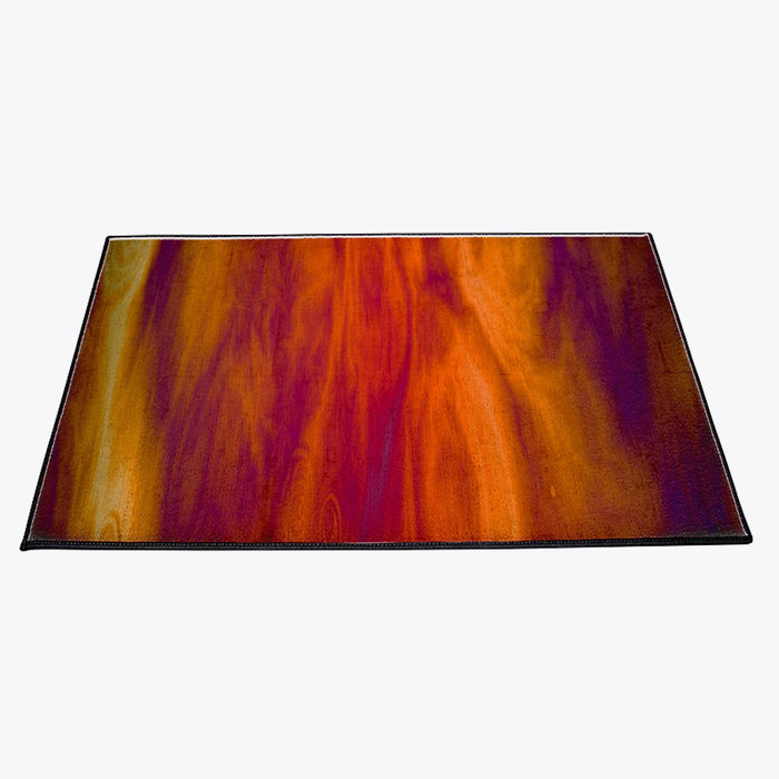 Boho Grunge "Fire" Door Rug | Front Doormat - Deja Blue Studios