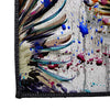 Ink Splatter Flying Birds Door Rug | Front Doormat - Deja Blue Studios