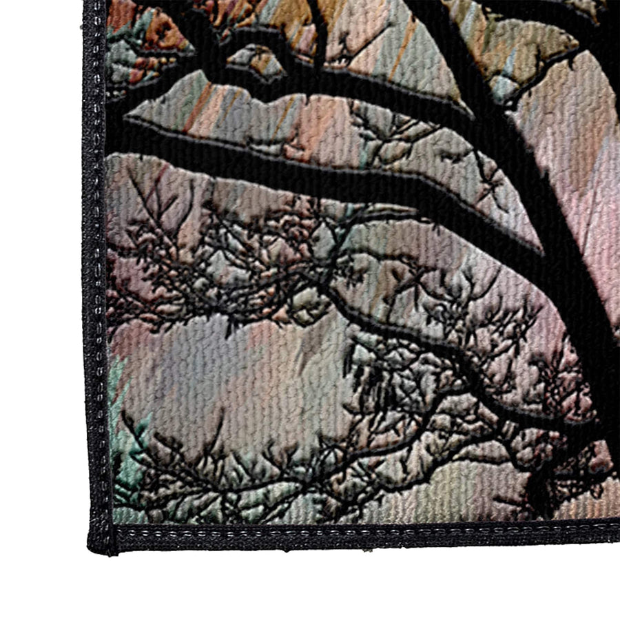 Abstract Tree Silhouette Door Mat - Deja Blue Studios