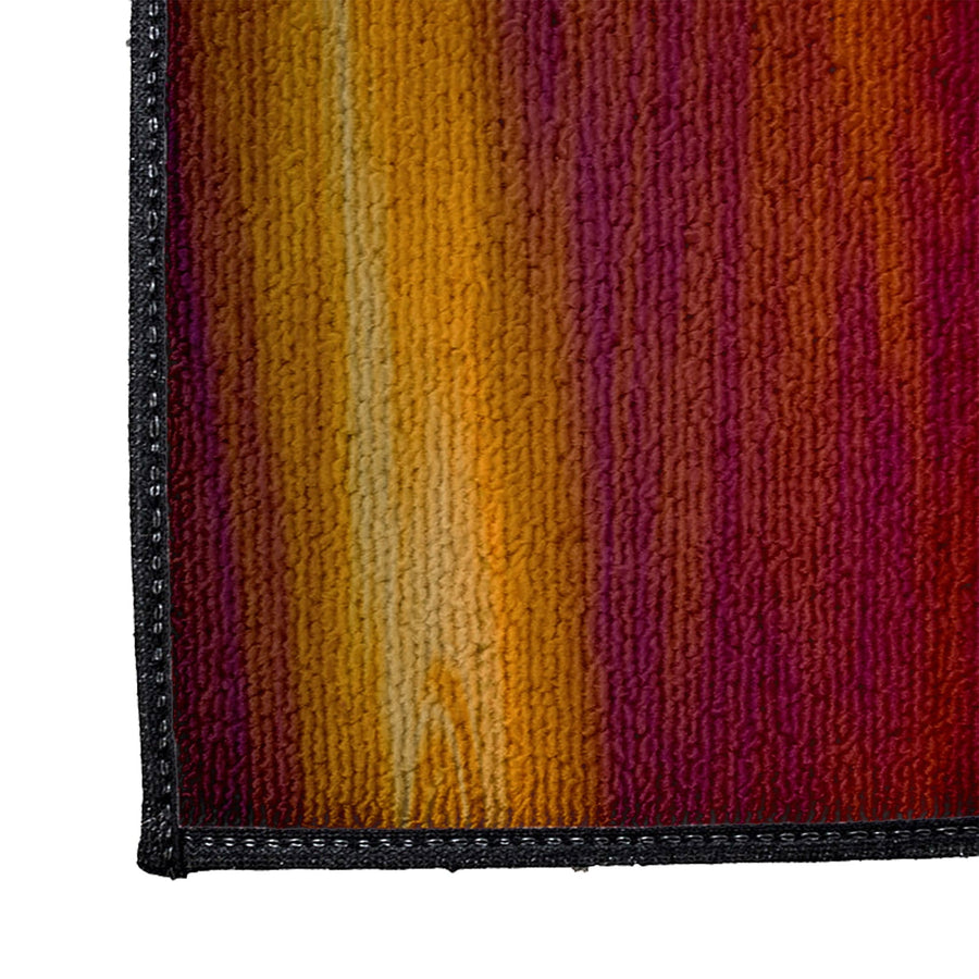 Boho Grunge "Fire" Door Rug | Front Doormat - Deja Blue Studios