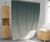 Green to Beige Ombre Gradient Shower Curtain - Deja Blue Studios