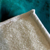 Teal, Black and Tan Swirl Fleece Sherpa Blanket | Large 68" x 80" Size - Deja Blue Studios