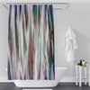 Abstract Sunset Pink Boho Shower Curtain - Deja Blue Studios