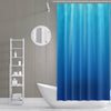 Nautical Blue Gradient Ocean Shower Curtain - Deja Blue Studios