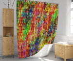 Colorful Bokeh Abstract Style Shower Curtain - Deja Blue Studios