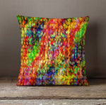 Colorful Bokeh Abstract Style Throw Pillows | Square and Rectangle Pillows - Deja Blue Studios
