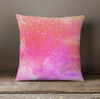 Abstract Watercolor Pink Print Throw Pillow - Deja Blue Studios
