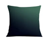 Black and Green Ombre Gradient Throw Pillows - Deja Blue Studios