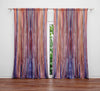 Pastel Watercolor Boho Window Curtains - Deja Blue Studios
