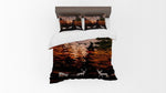 Rustic Woodland Deer Comforter or Duvet Cover | Wildlife, Nature, Primitive | Twin, Queen, King Size - Deja Blue Studios