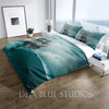 Blue Nautical Comforter or Duvet Cover | Twin, Queen, King Size Bedding | Ocean, Sea Bedding - Deja Blue Studios