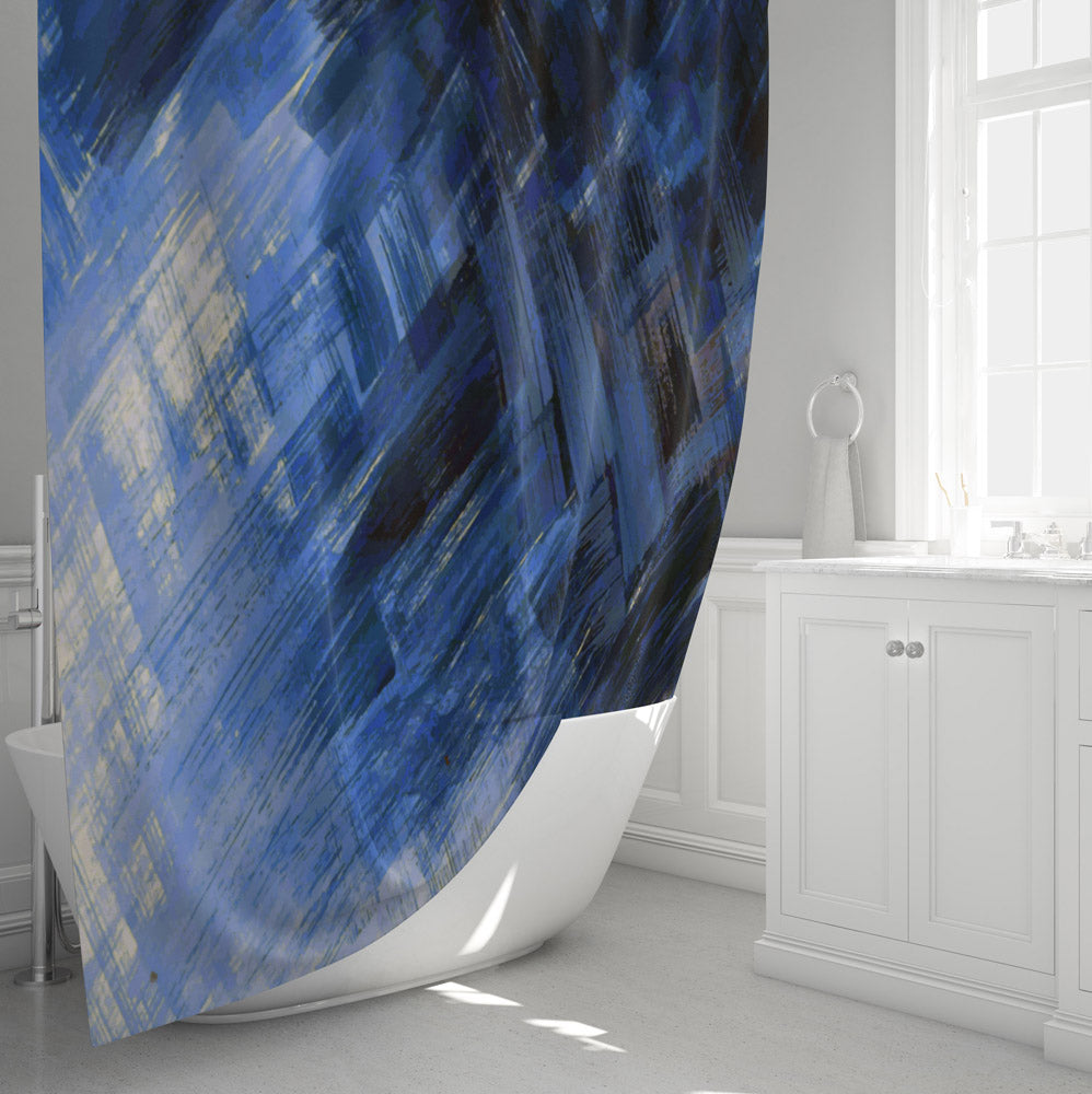 Blue Jean Frog Shower Curtain – Brazen Design Studio